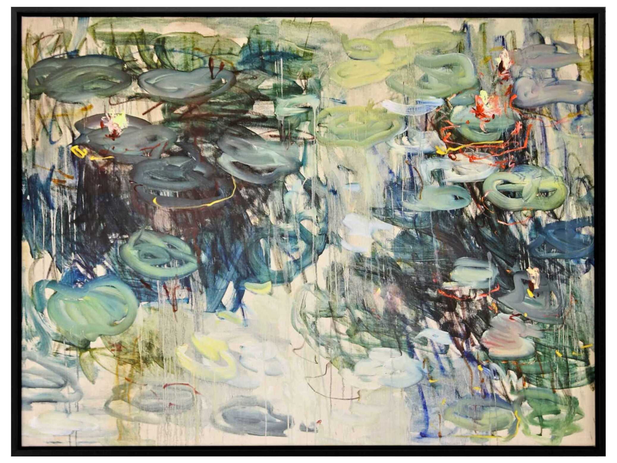 Paragon Lily Pond Canvas Wall Art