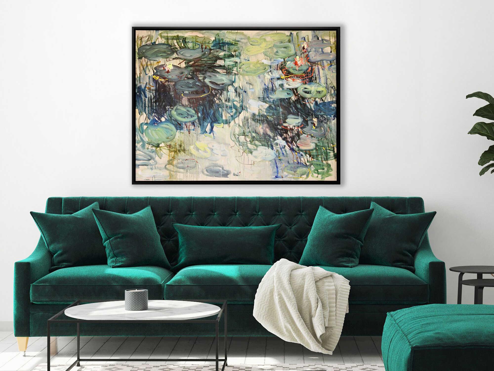 Paragon Lily Pond Canvas Wall Art