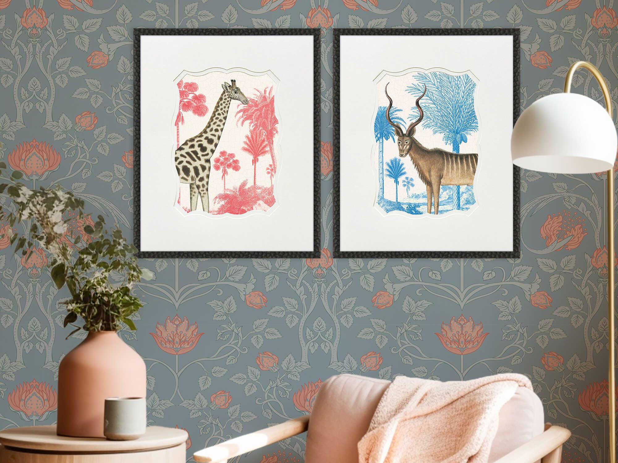 Paragon Animals Wild Wonderland-I Wall Art Set of 2