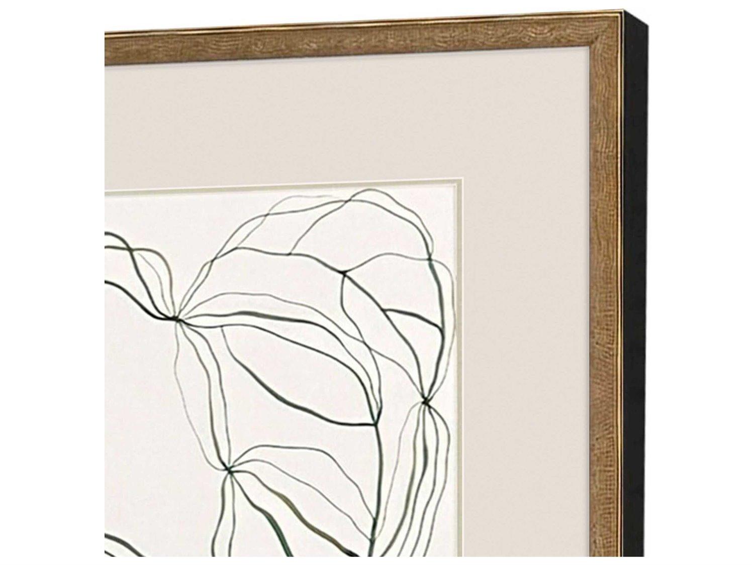 Paragon Abstract Linear Composition Wall Art Set of 4