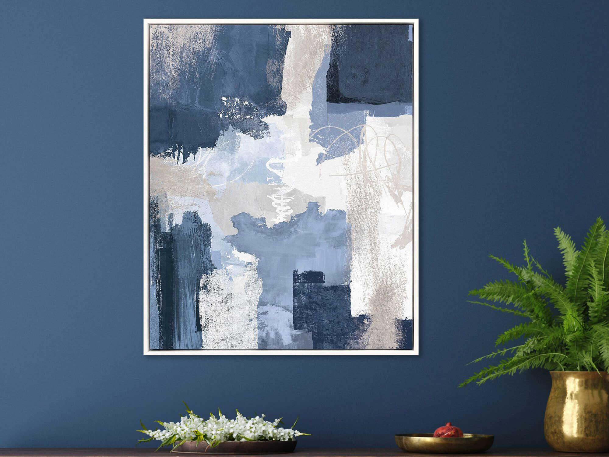 Paragon Abstract Peaceful Moment-I Canvas Wall Art