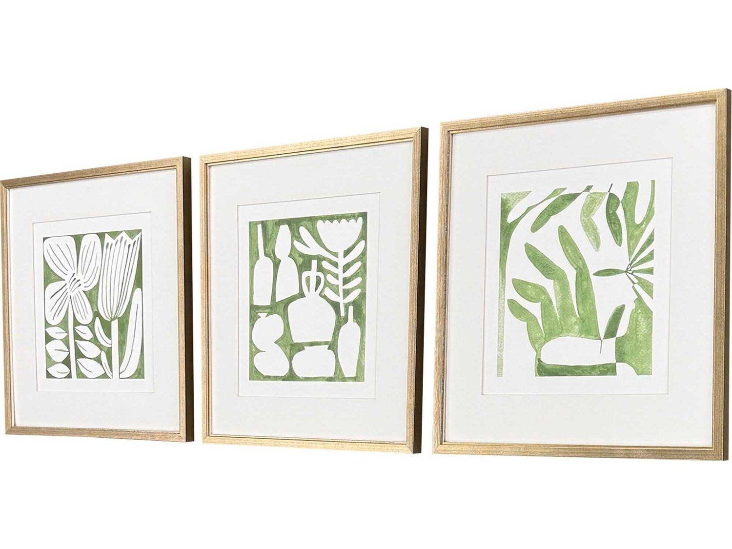 Paragon Abstract Minimal Moments-II Wall Art Set of 3