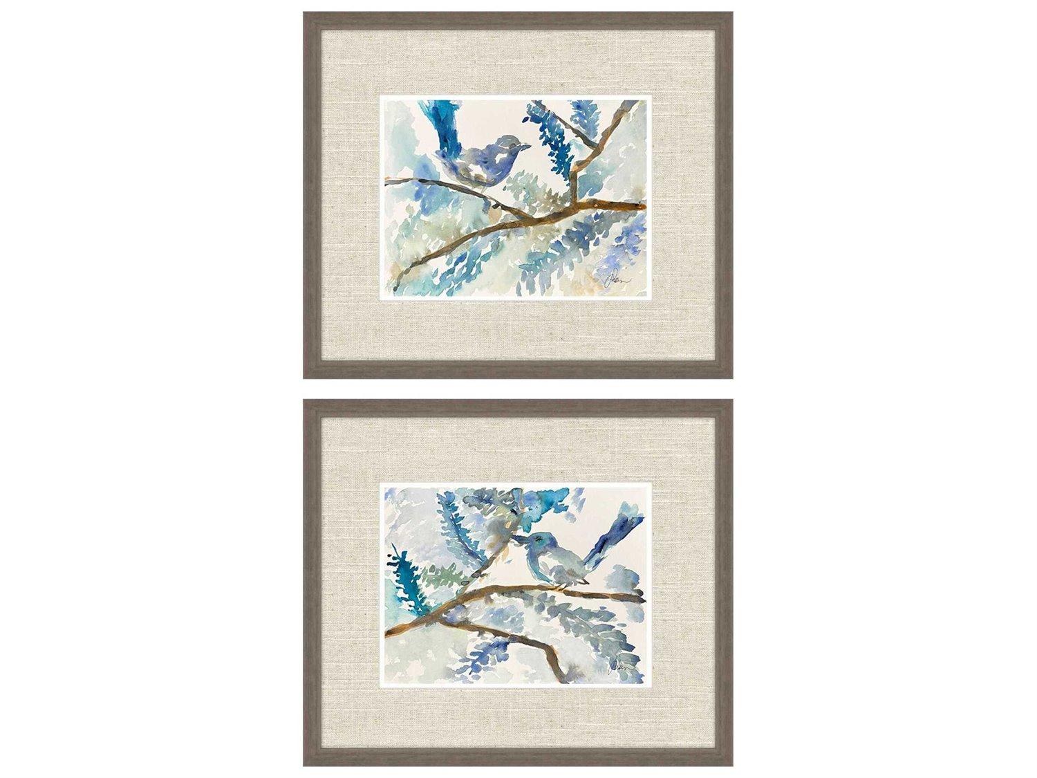 Paragon Animals Here Birdie Birdie Wall Art Set of 2