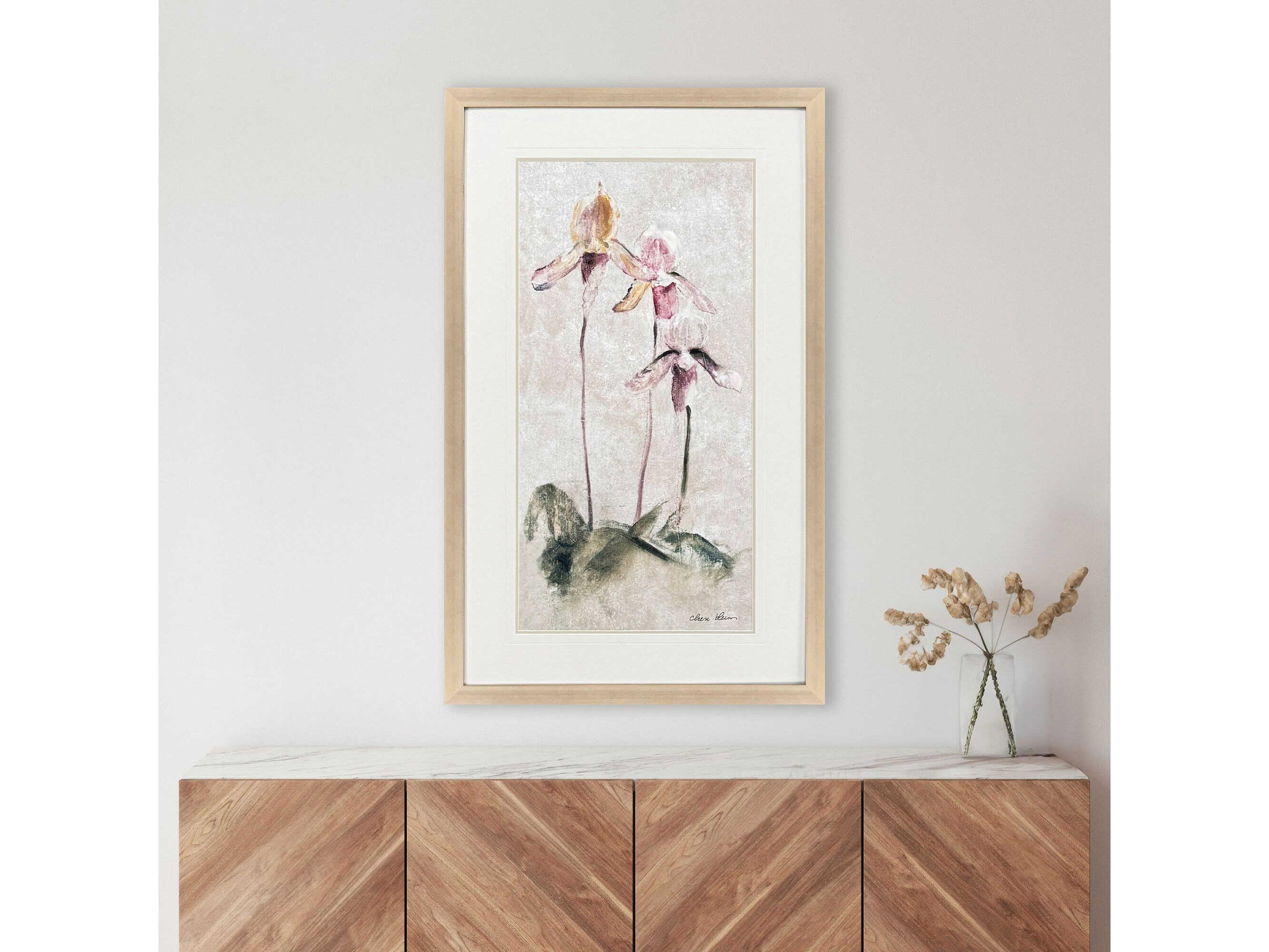 Paragon Florals Purple Dancing Orchid-I Wall Art