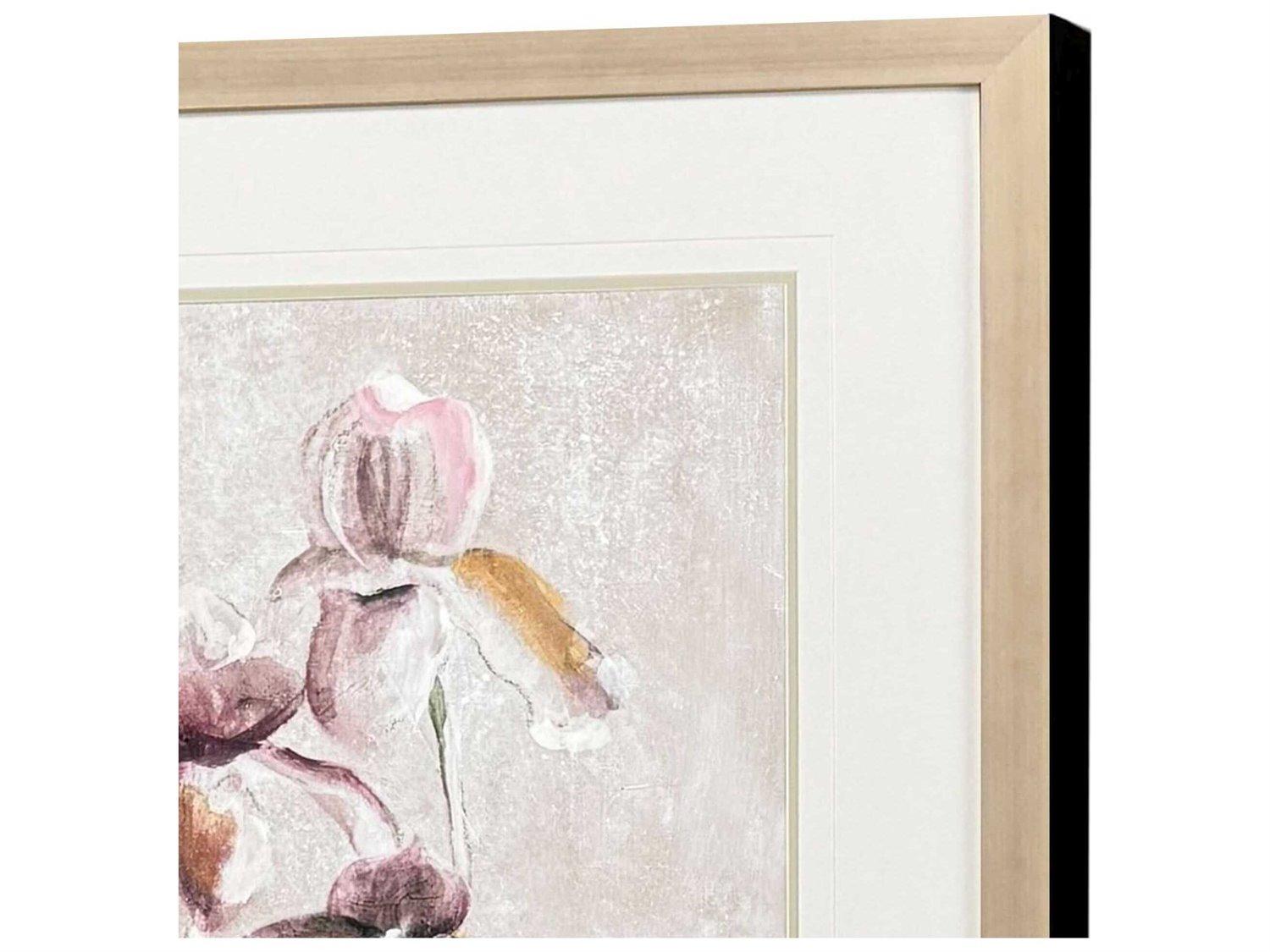 Paragon Florals Purple Dancing Orchid-II Wall Art