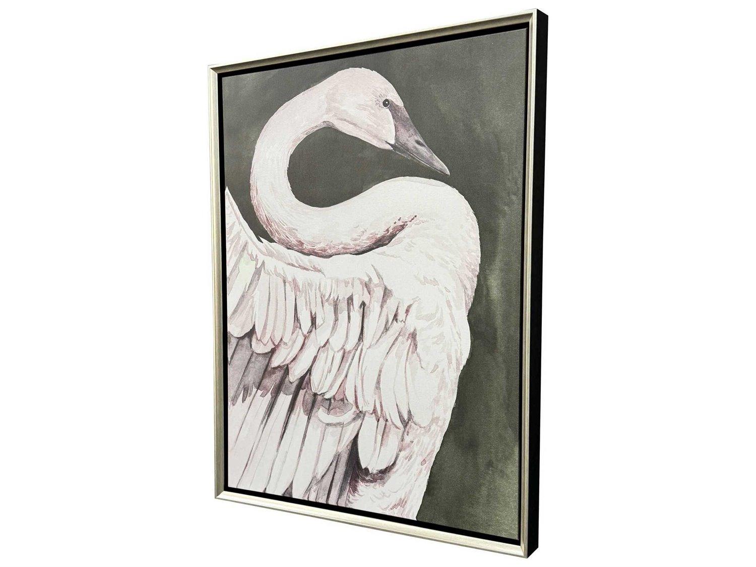 Paragon Animals Swan Dance-I Canvas Wall Art