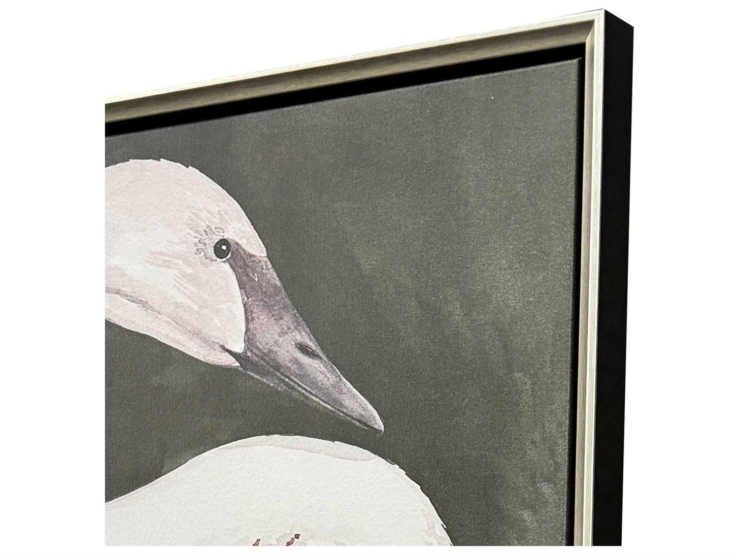 Paragon Animals Swan Dance-I Canvas Wall Art