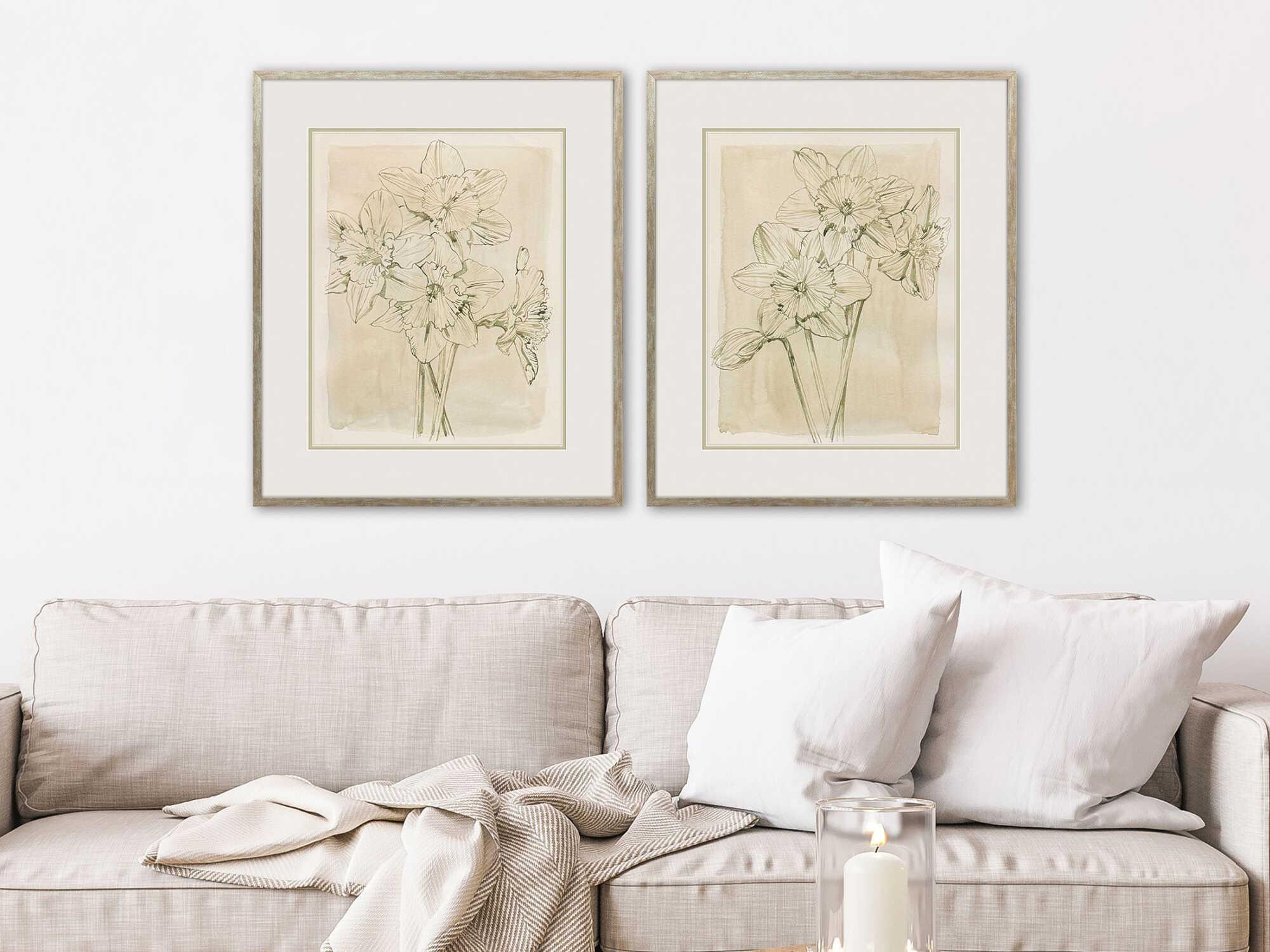 Paragon Florals Spring Promises Wall Art Set of 2