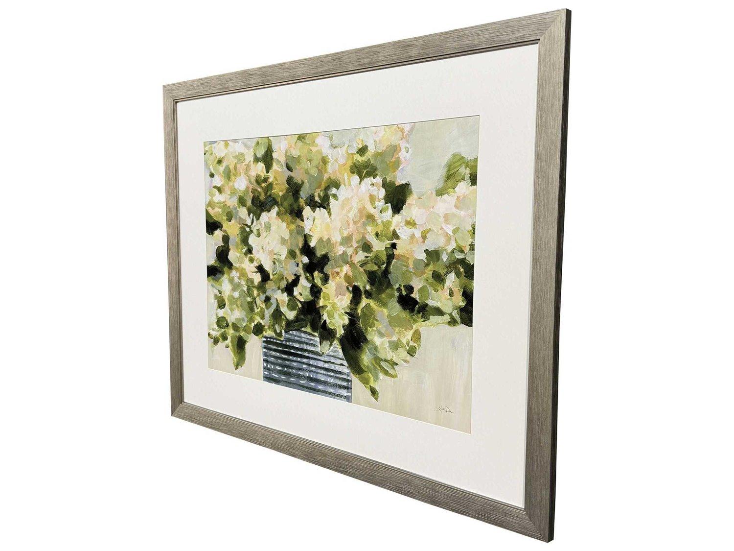 Paragon Florals Hydrangeas in Vase Wall Art