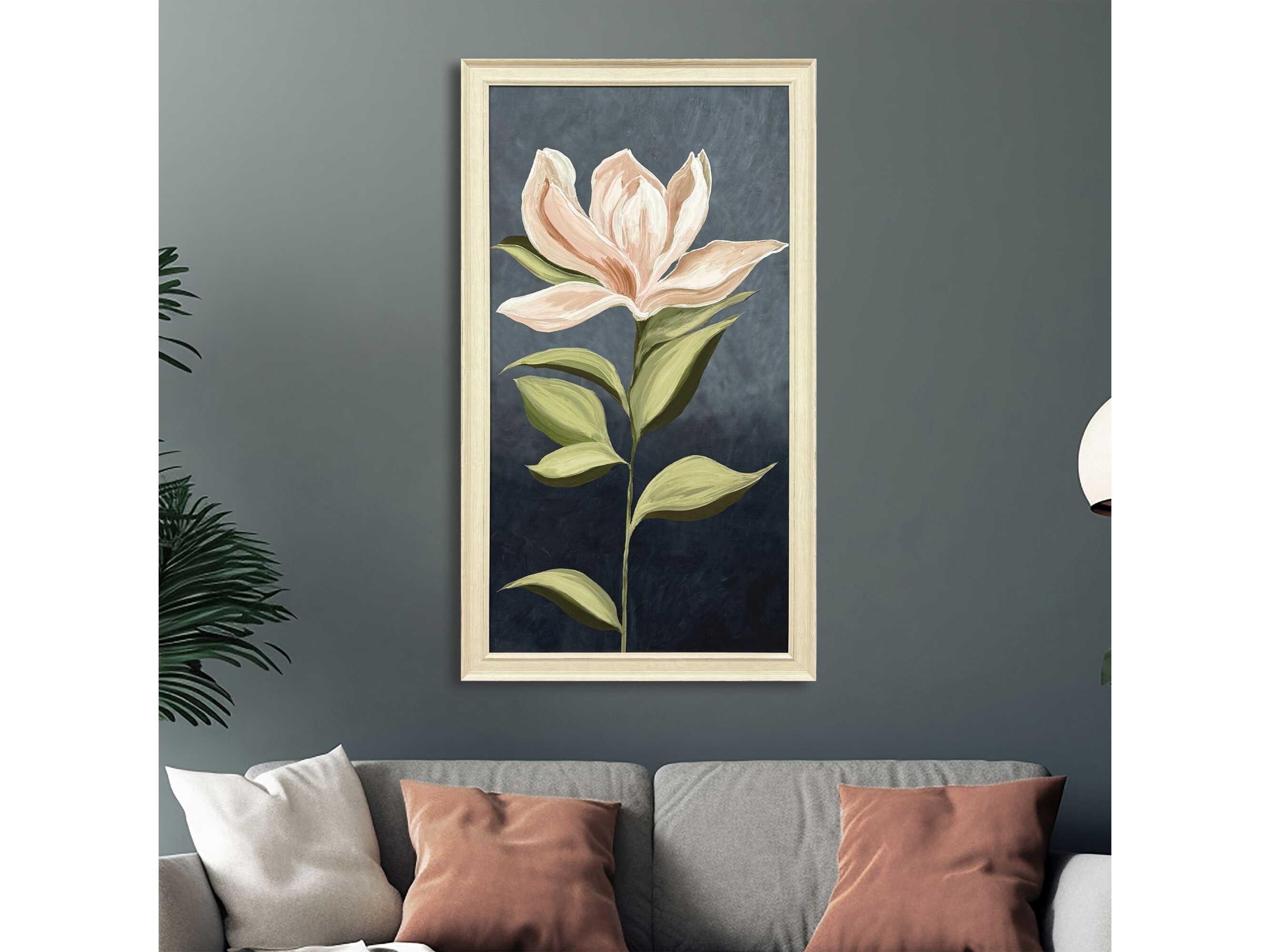 Paragon Florals Pink Magnolia Flora-I Wall Art