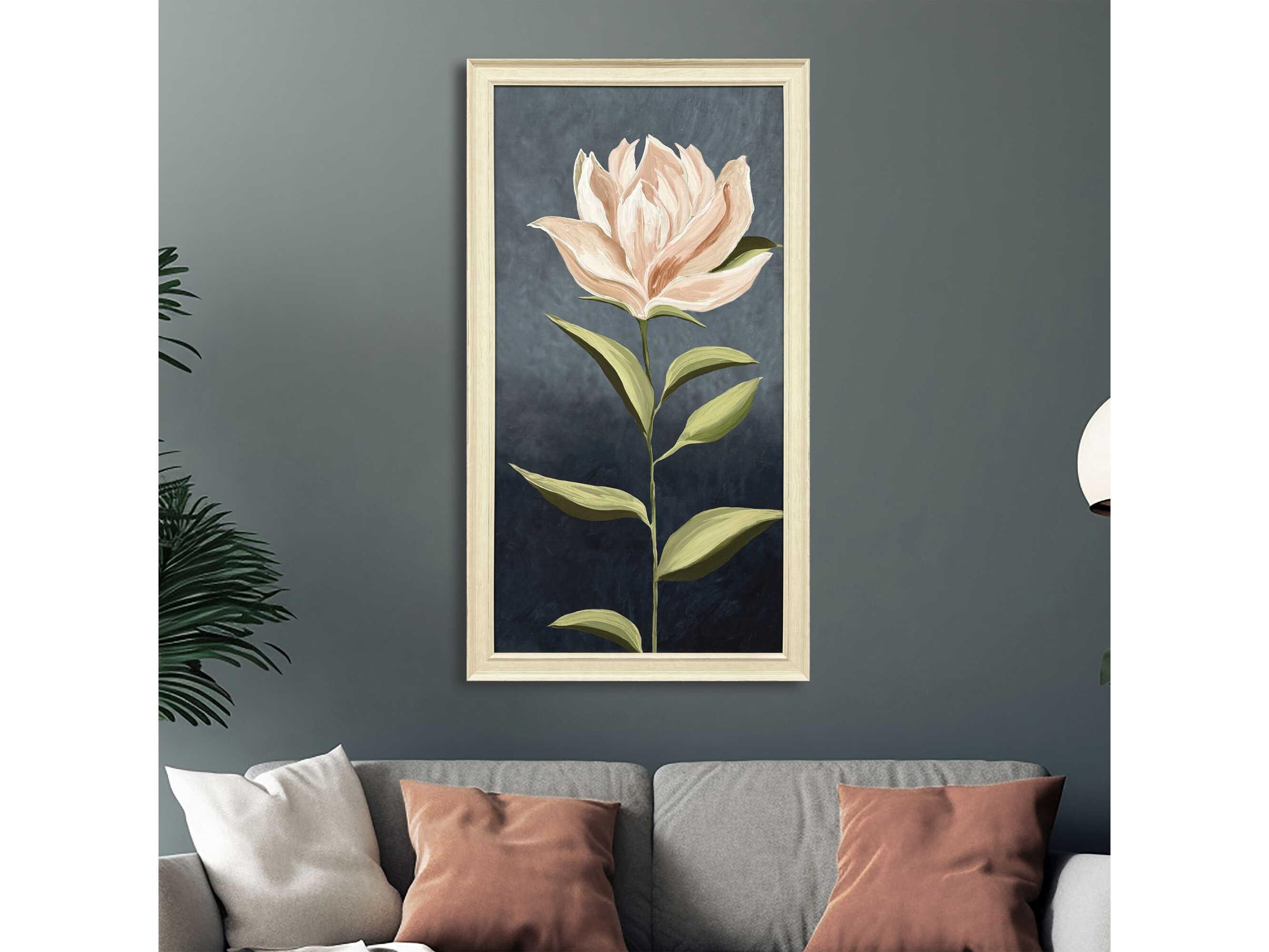 Paragon Florals Pink Magnolia Flora-II Wall Art