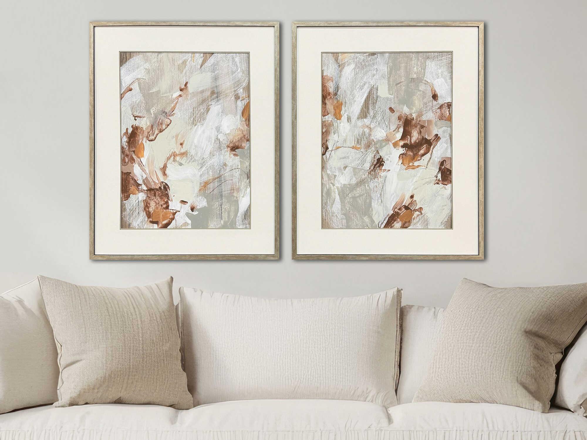 Paragon Abstract Cloudscrape-I Wall Art Set of 2