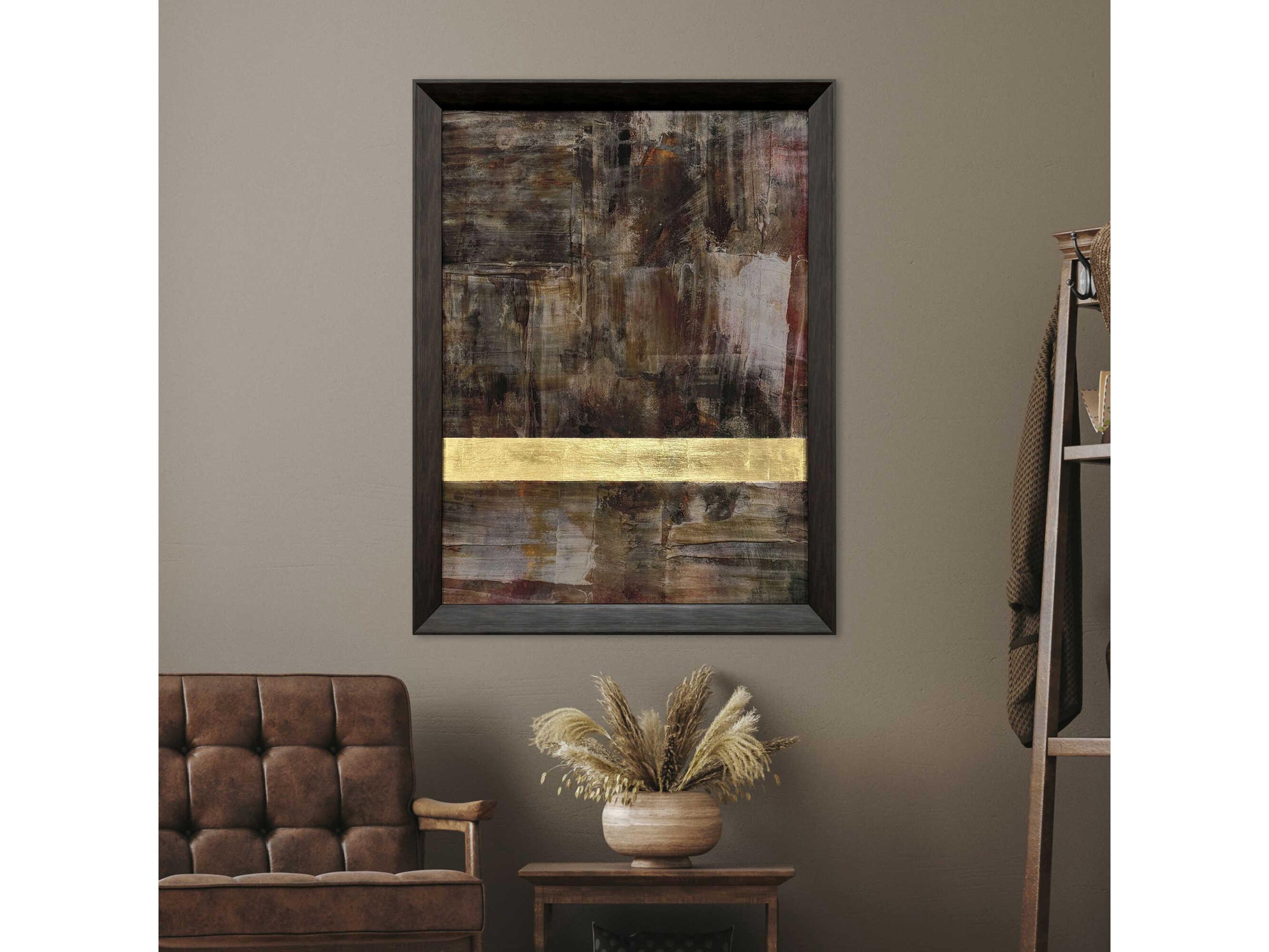 Paragon Abstract Molten Patina-II Wall Art