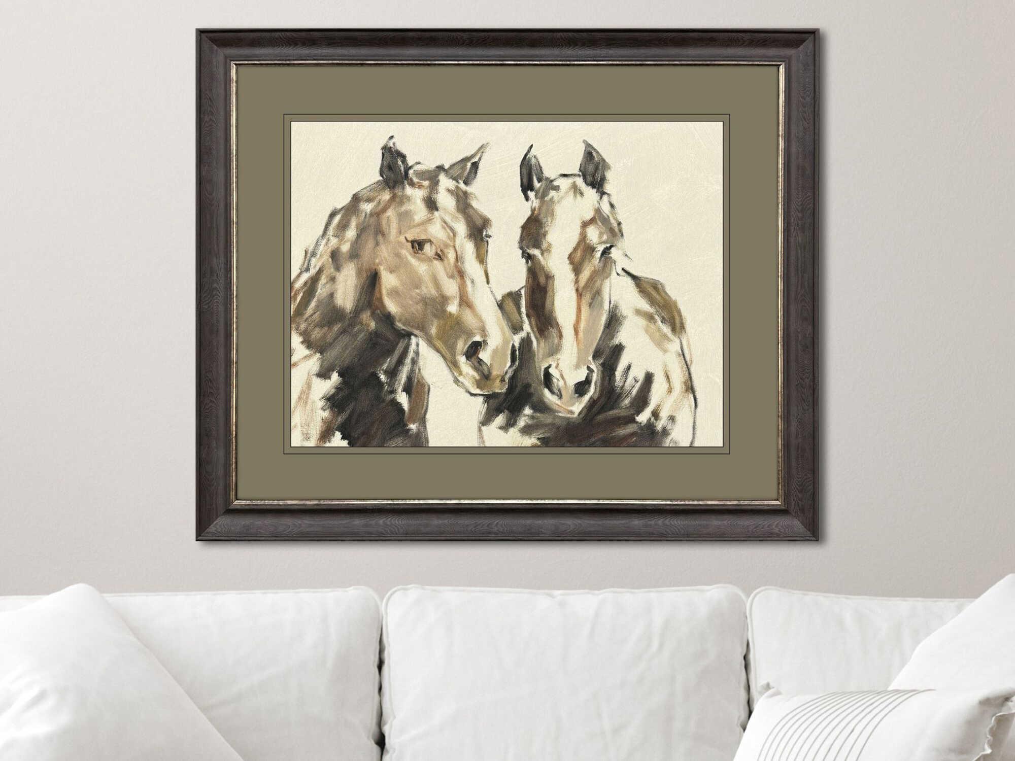 Paragon Animals Equine Sketch Duo Wall Art