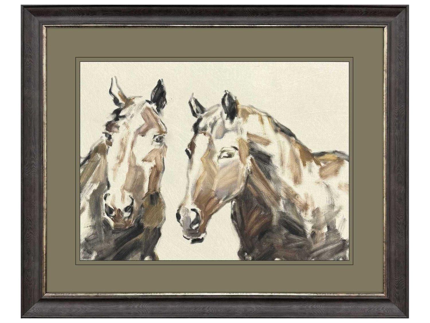 Paragon Animals Equine Sketch Together Wall Art