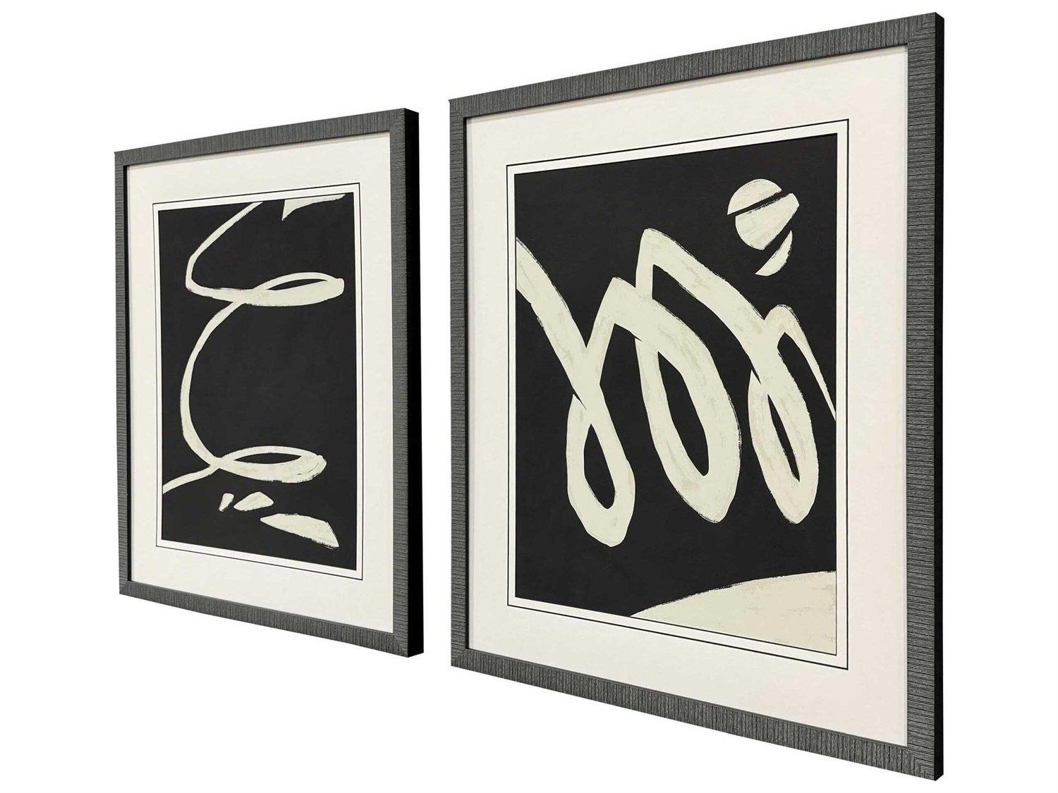 Paragon Abstract Neutral Spring-II Wall Art Set of 2