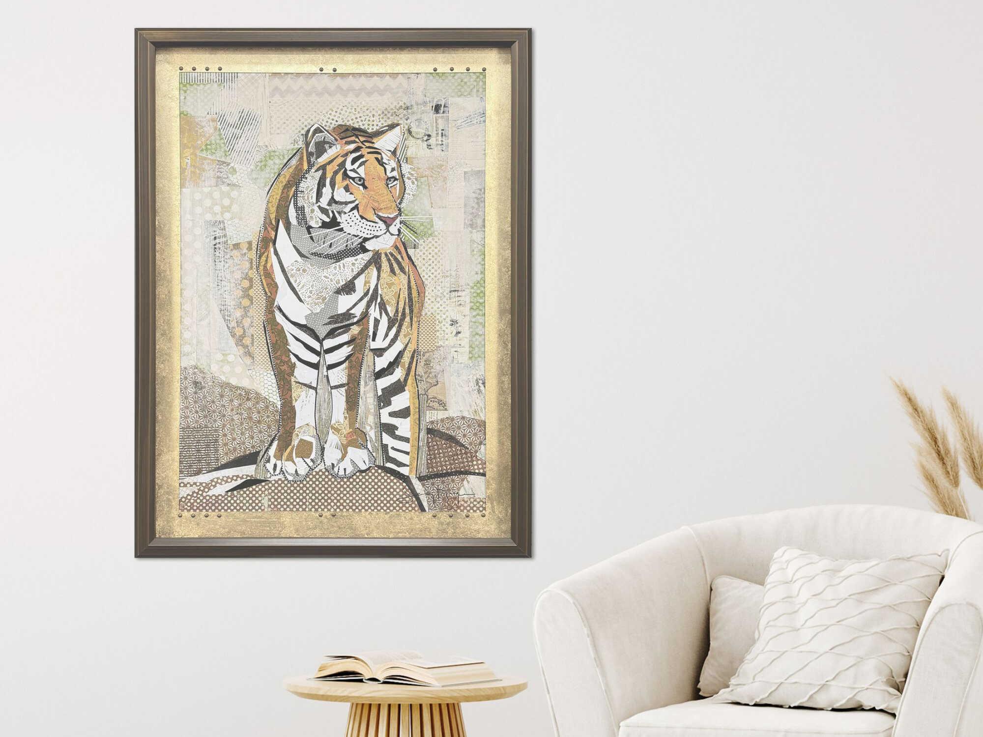 Paragon Animals Tiger Strength Wall Art