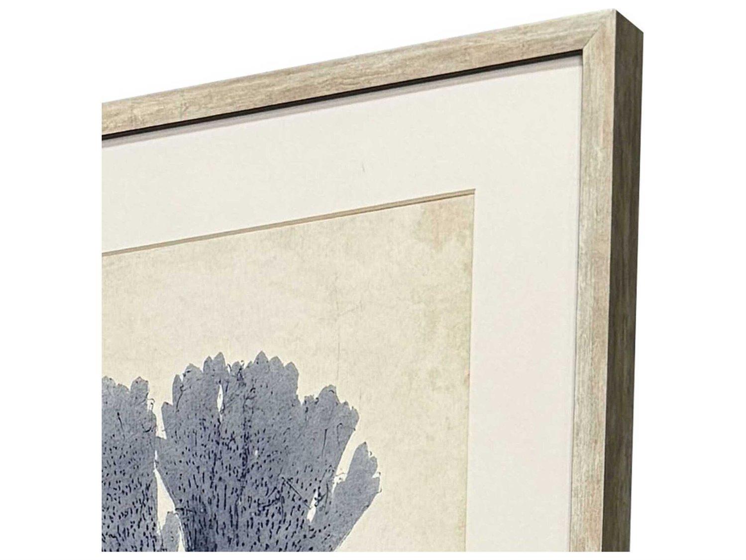 Paragon Naturals Indigo Sea Life Wall Art Set of 4