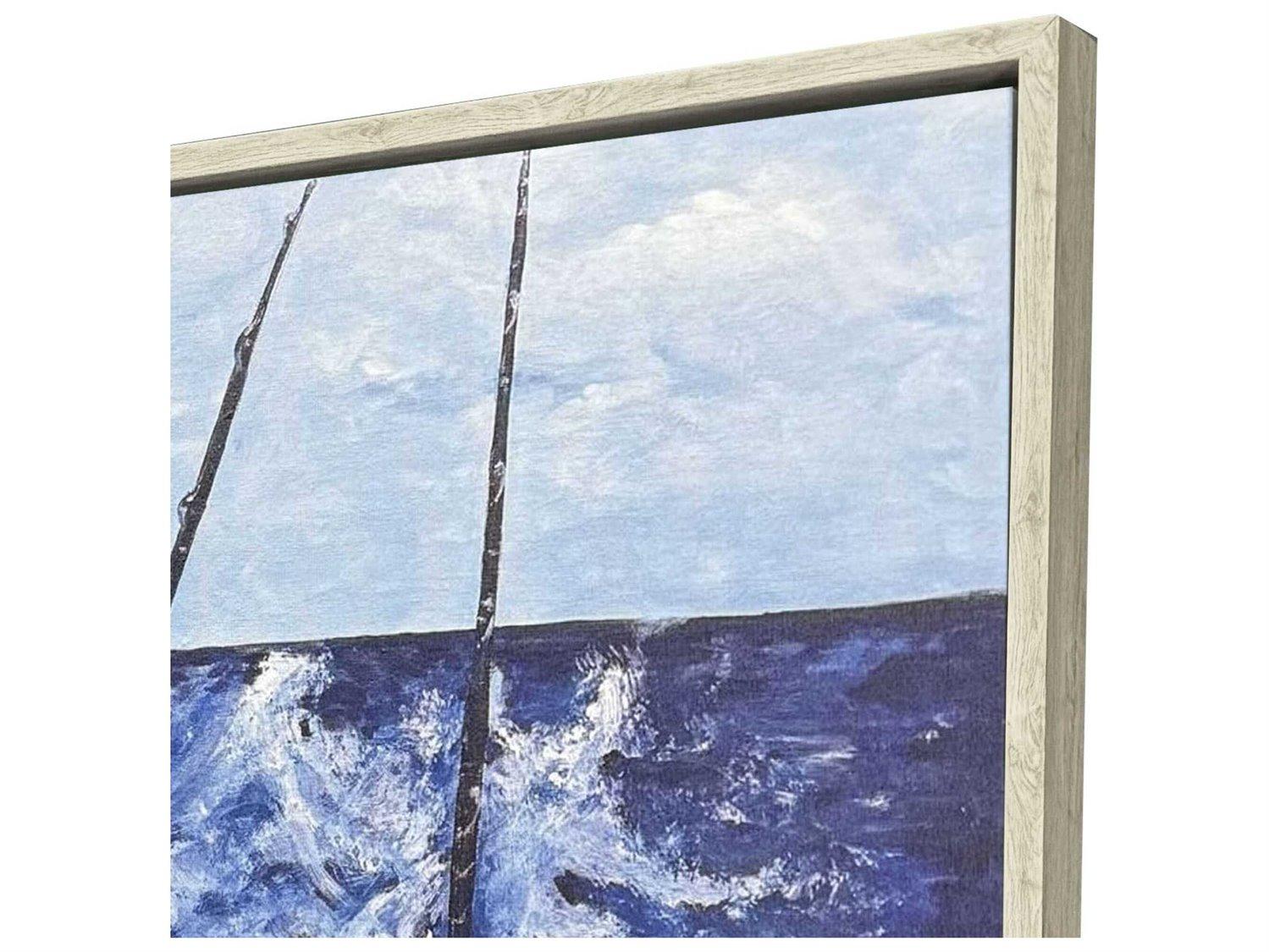 Paragon Sporting Offshore Reeling Canvas Wall Art
