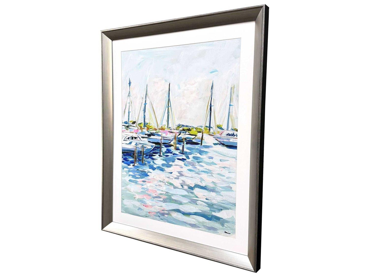 Paragon Sporting Marina at Dusk Wall Art