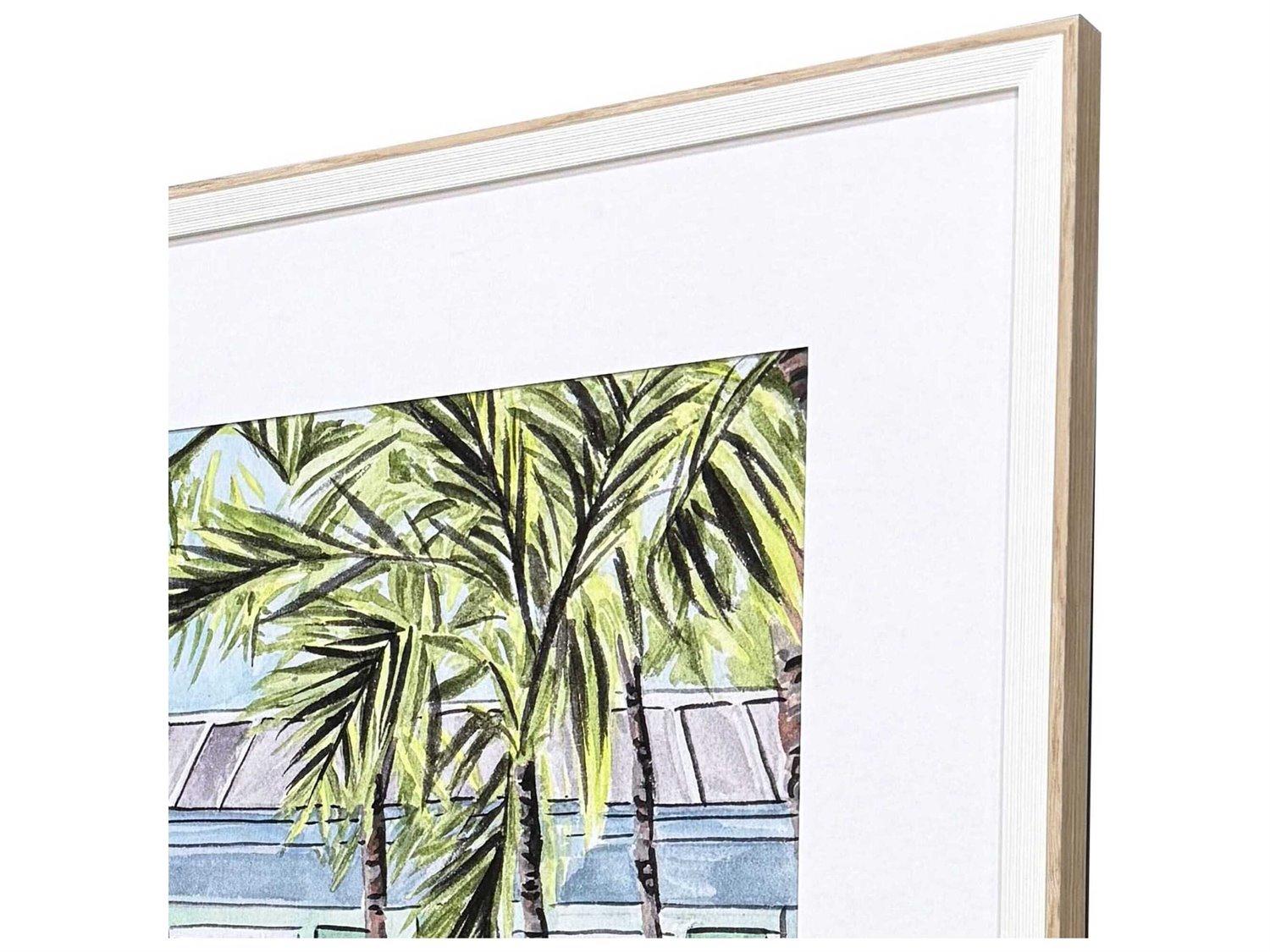 Paragon Scenic Palm House-II Wall Art Set of 2