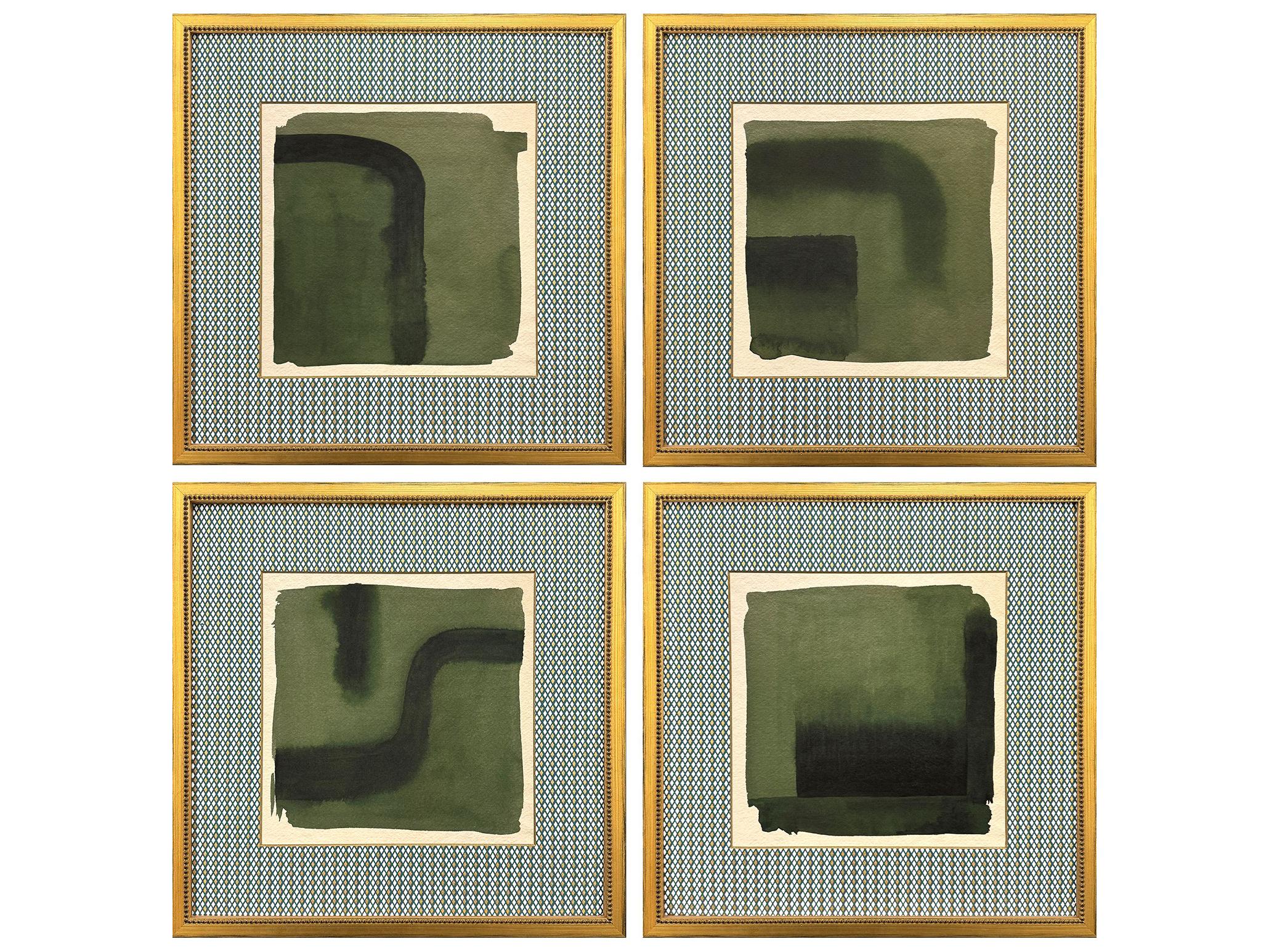 Paragon Marsh and Sod Framed Art - Set of 4