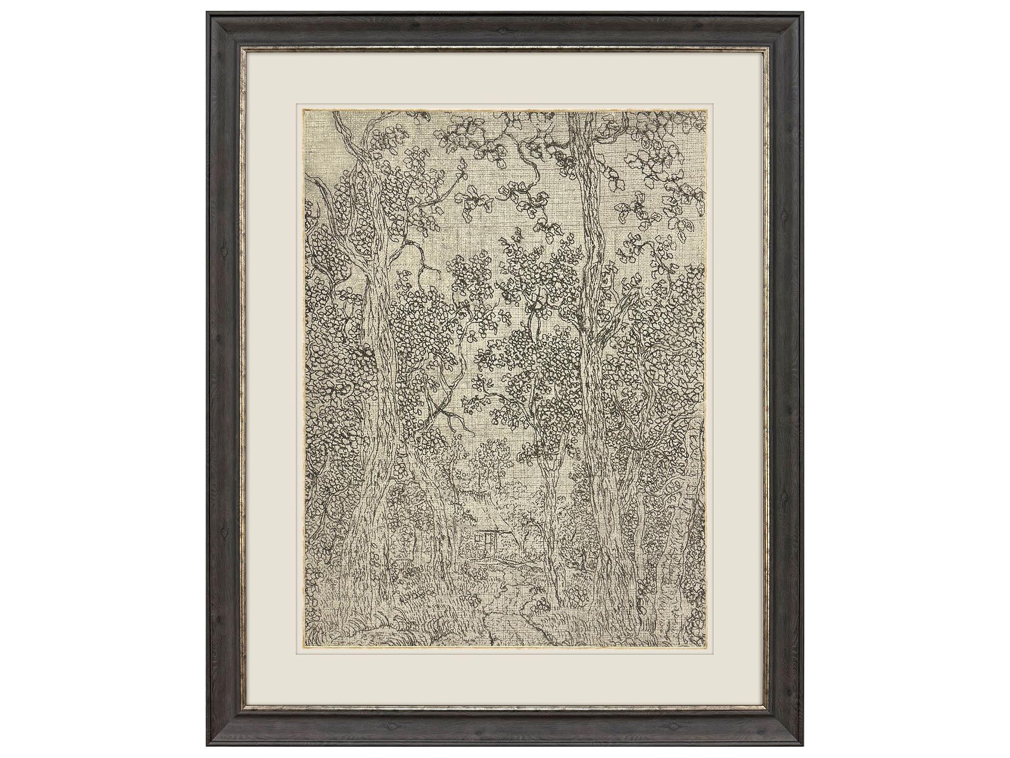 Paragon Wooded Landscape Framed Art