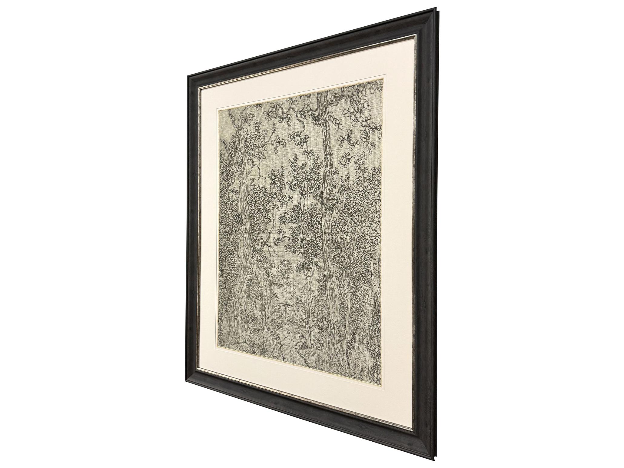 Paragon Wooded Landscape Framed Art
