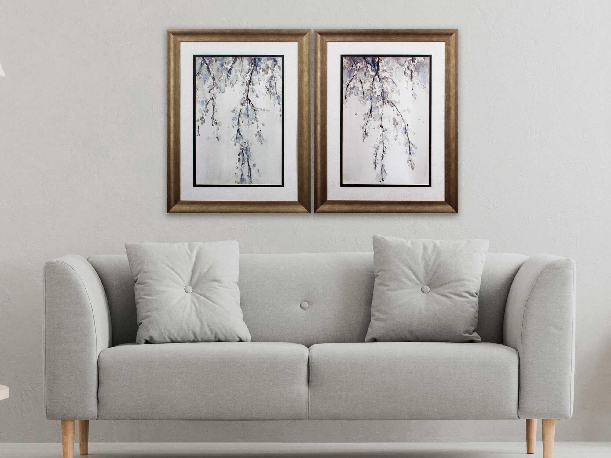 Paragon Florals Casual Shade Wall Art Set of 2