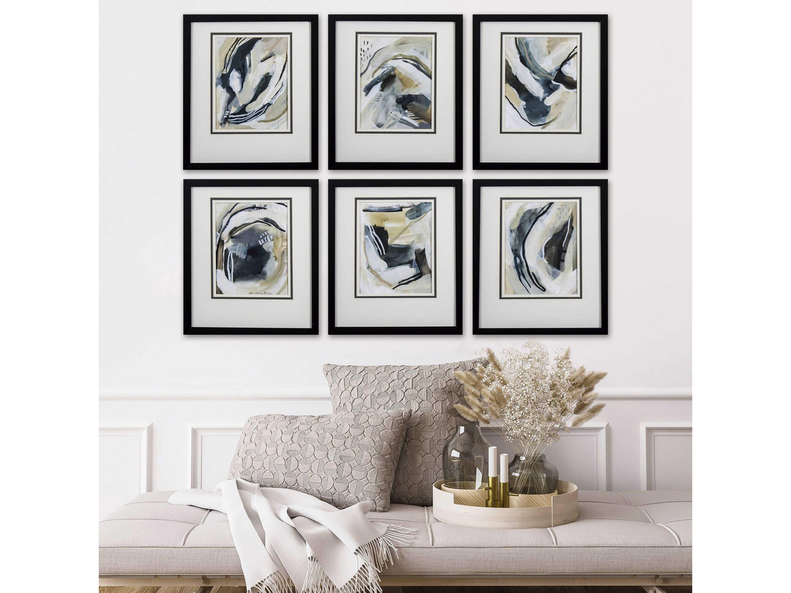 Paragon Abstract Wall Art Set of 6