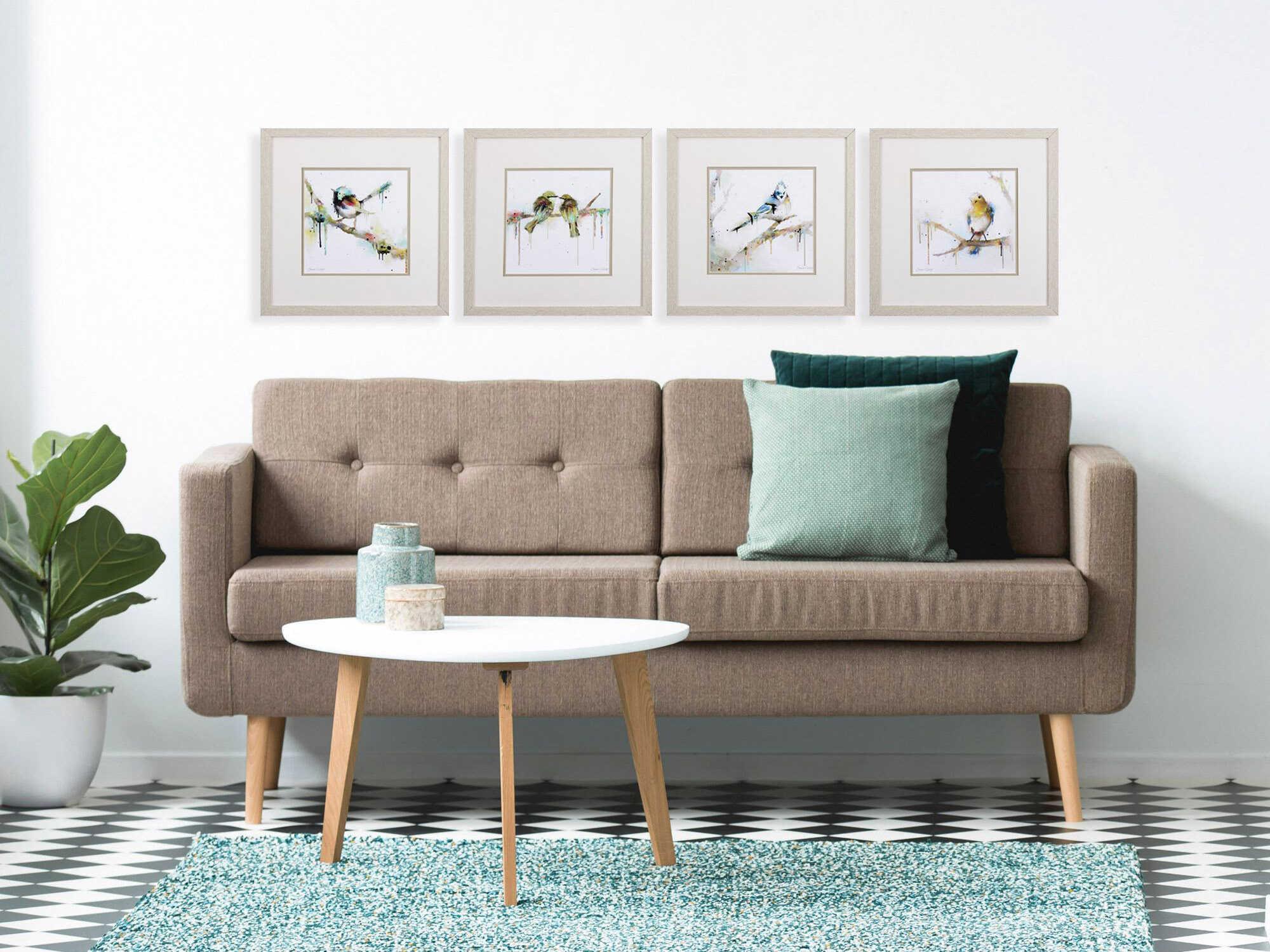 Paragon Florals Birds on Branch Wall Art Set of 4