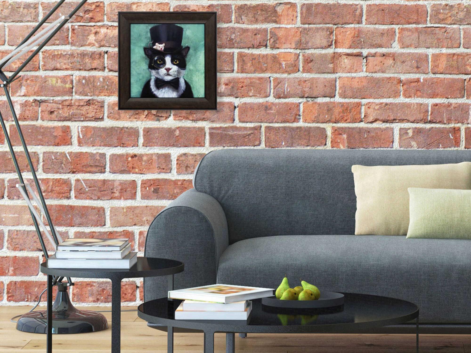 Paragon Animals Tuxedo Cat Wall Art