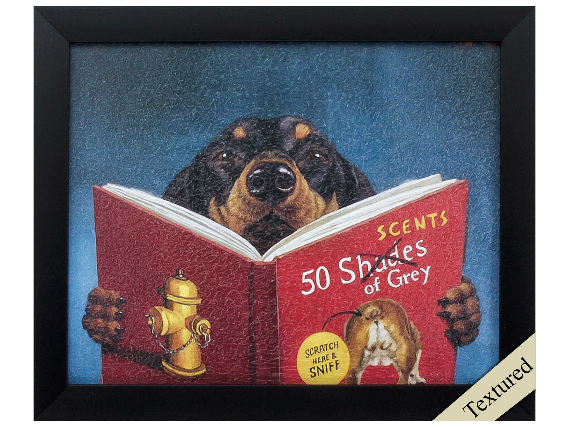 Paragon Animals 50 Scents of Gray Wall Art