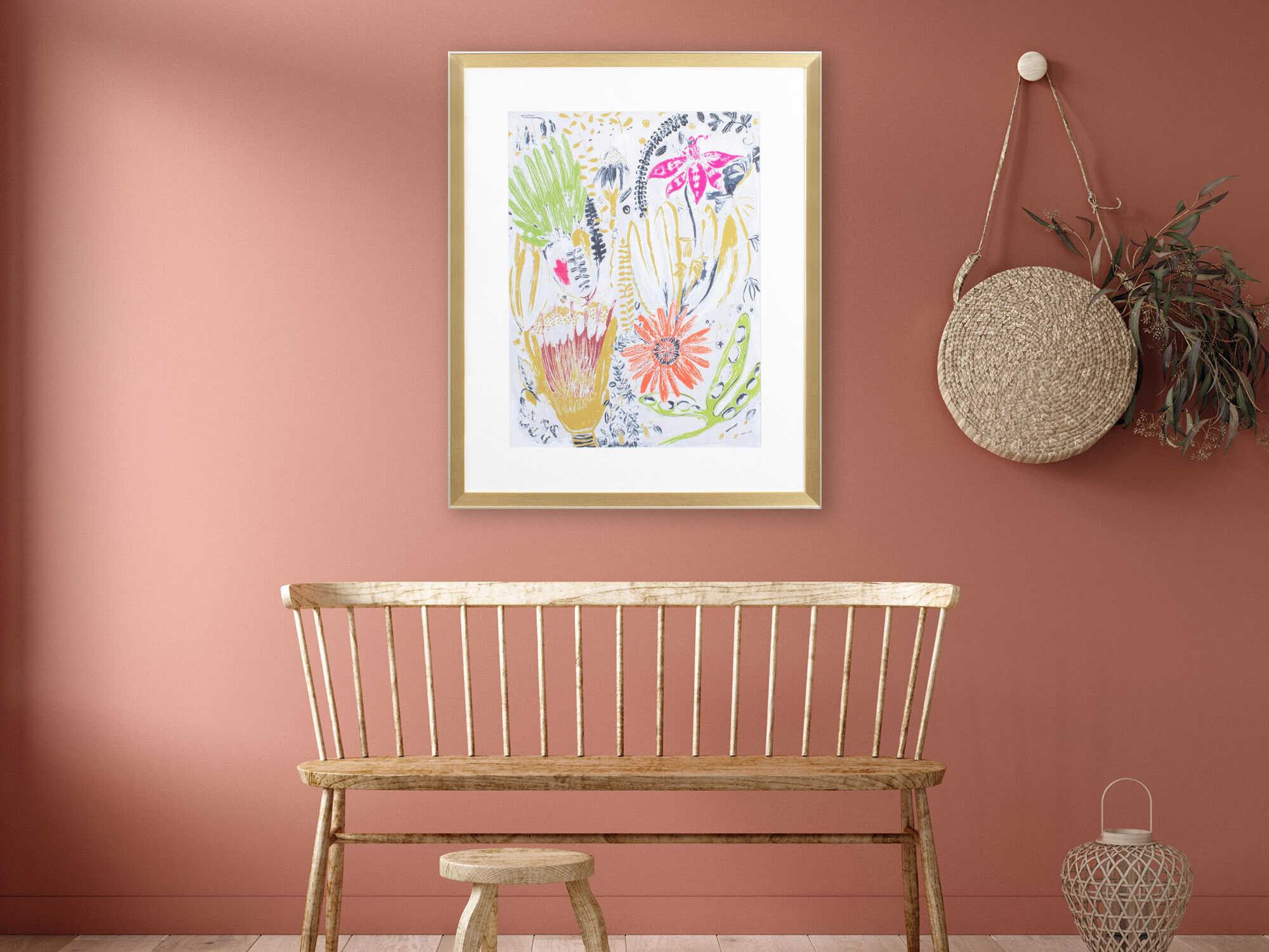 Paragon Florals Tropical Blooms-I Wall Art