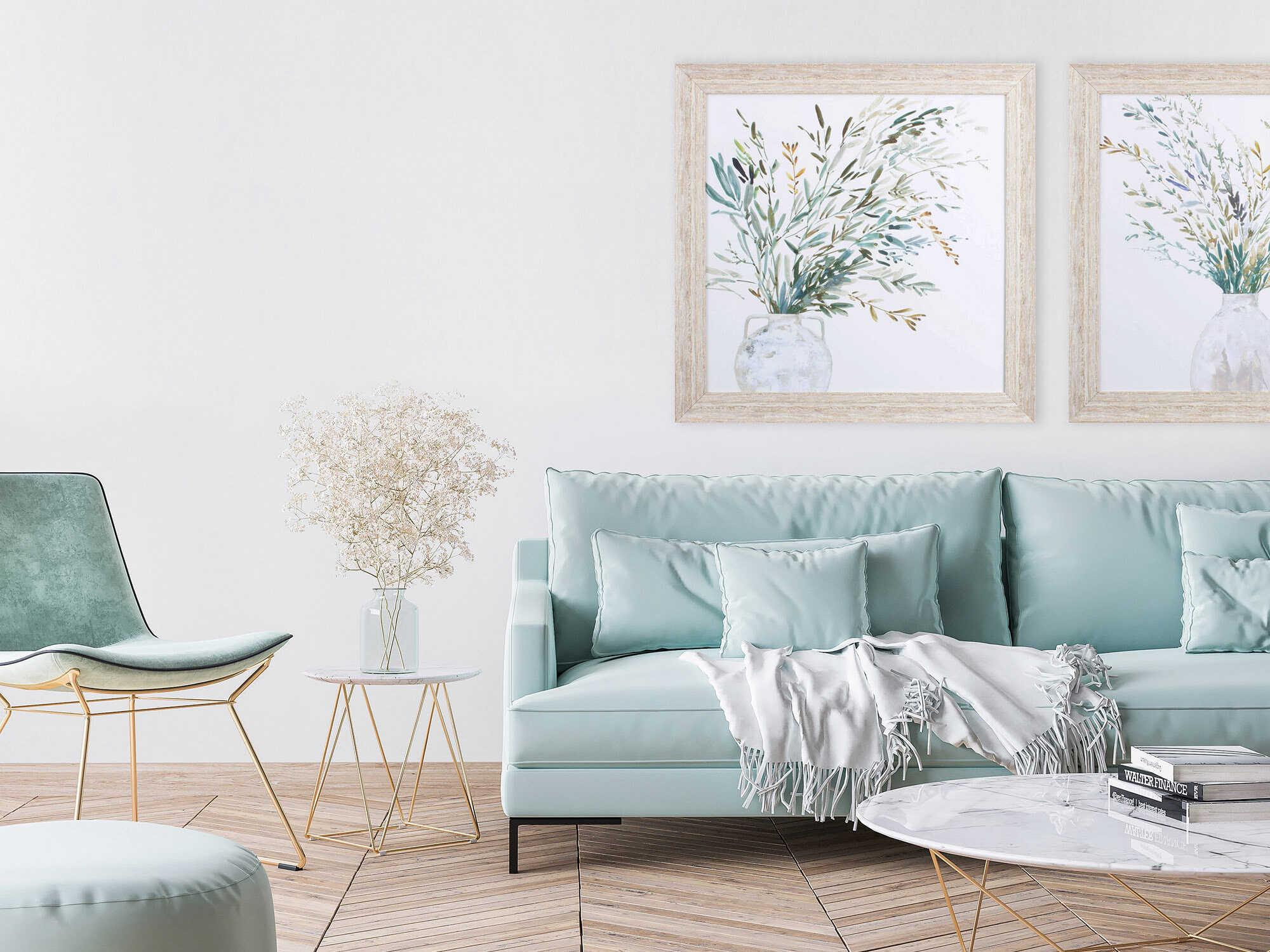 Paragon Florals Vase of Grass I Wall Art