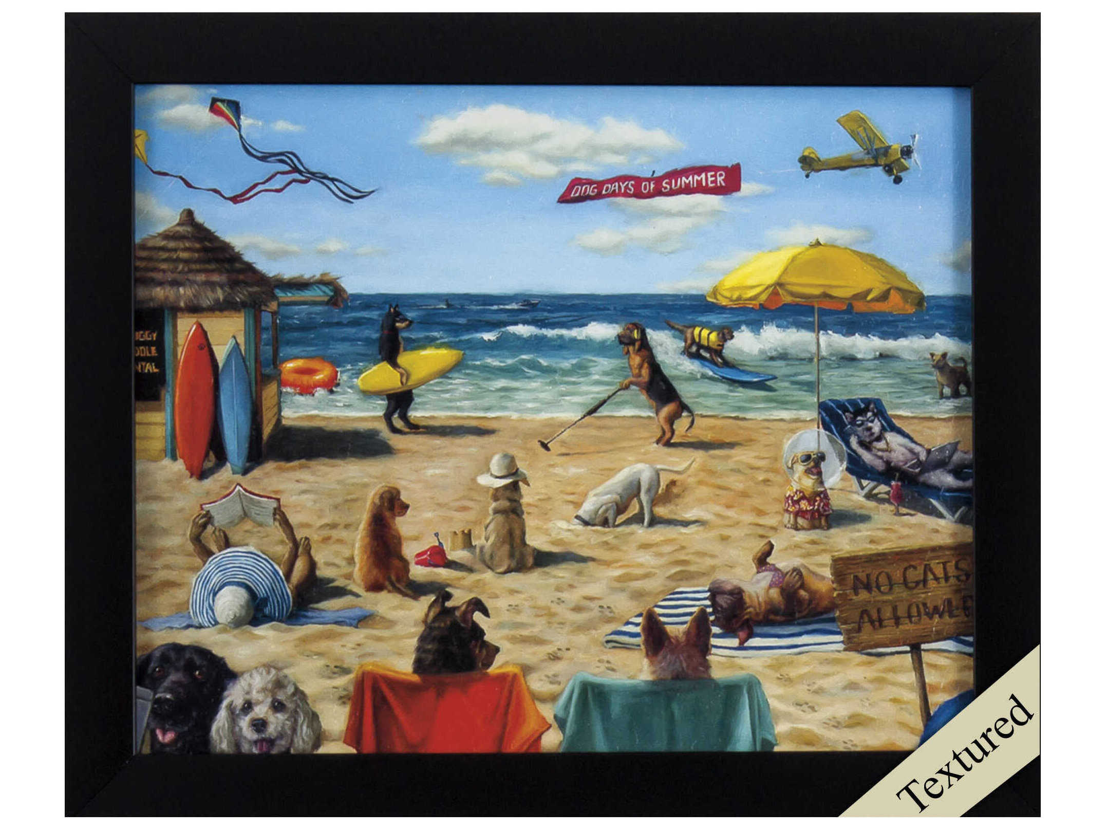 Paragon Animals Dog Beach Wall Art