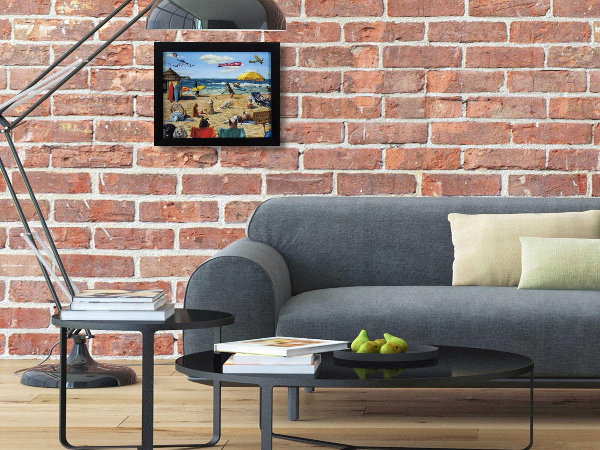 Paragon Animals Dog Beach Wall Art