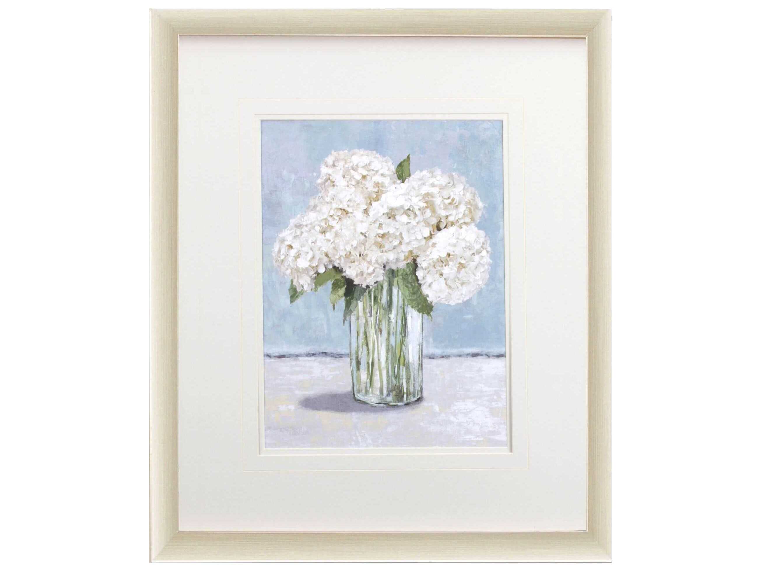 Paragon Florals Hydrangeas in Vase-II Wall Art