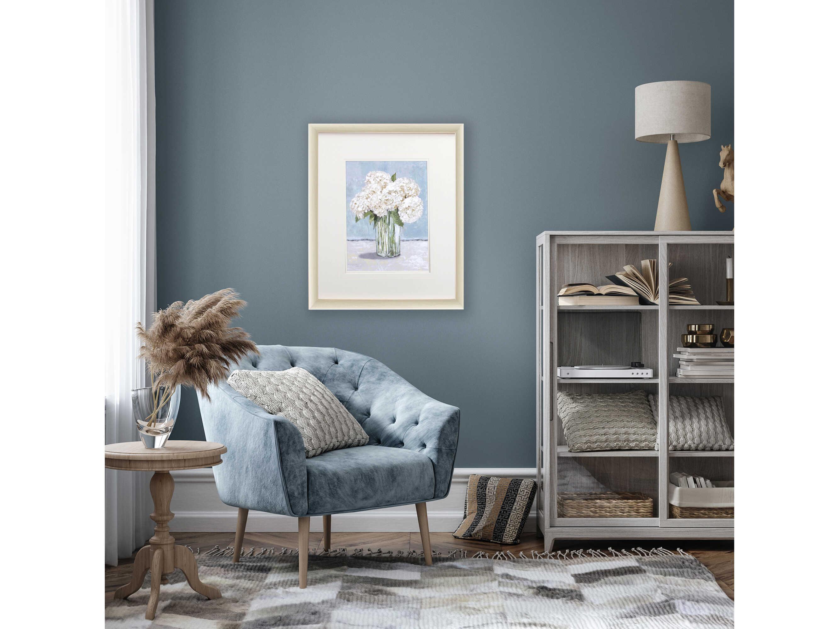 Paragon Florals Hydrangeas in Vase-II Wall Art