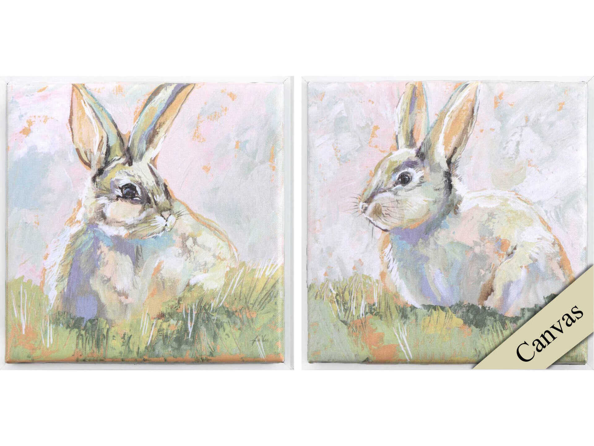 Paragon Florals Bugsy Piper Canvas Wall Art Set of 2
