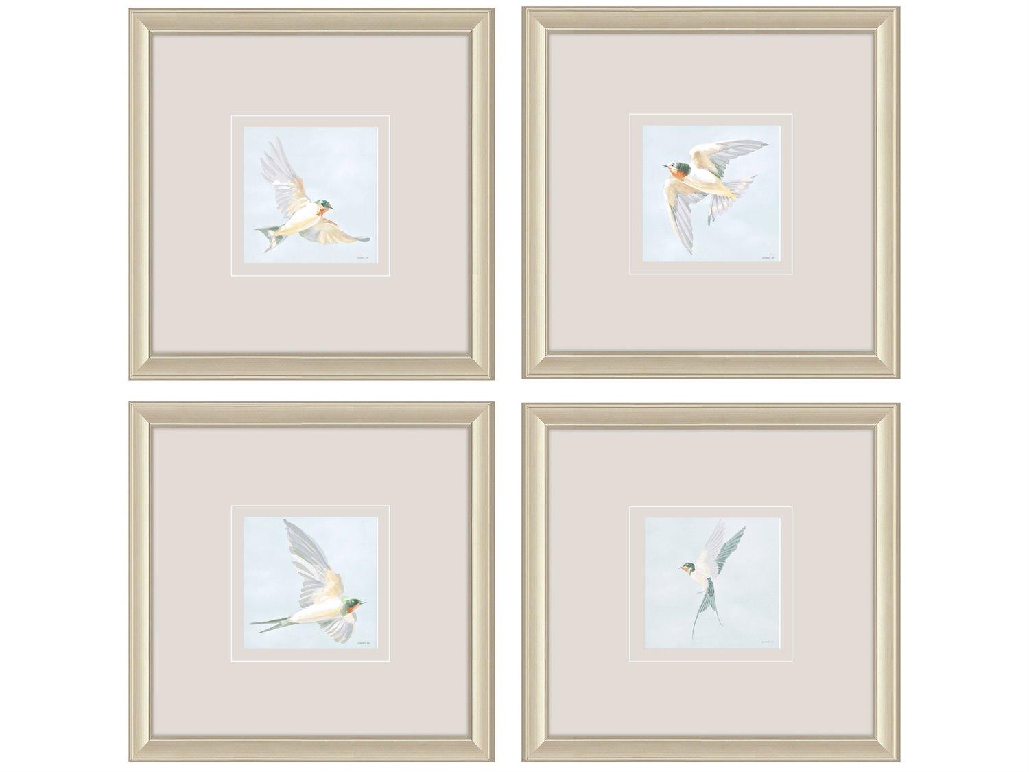 Paragon Animals Set of Four Paintings