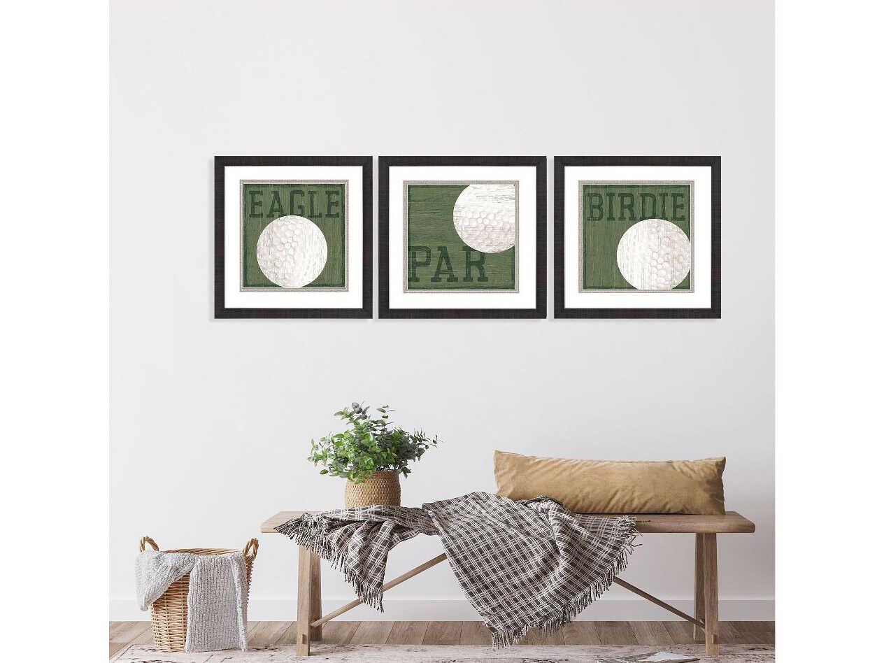 Paragon Sporting Golf Days Wall Art Set of 3