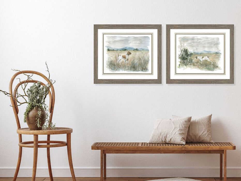 Paragon Animals Lookout on Point Wall Art Set of 2