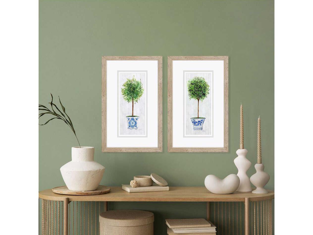 Paragon Florals Rosemary Thyme Wall Art Set of 2