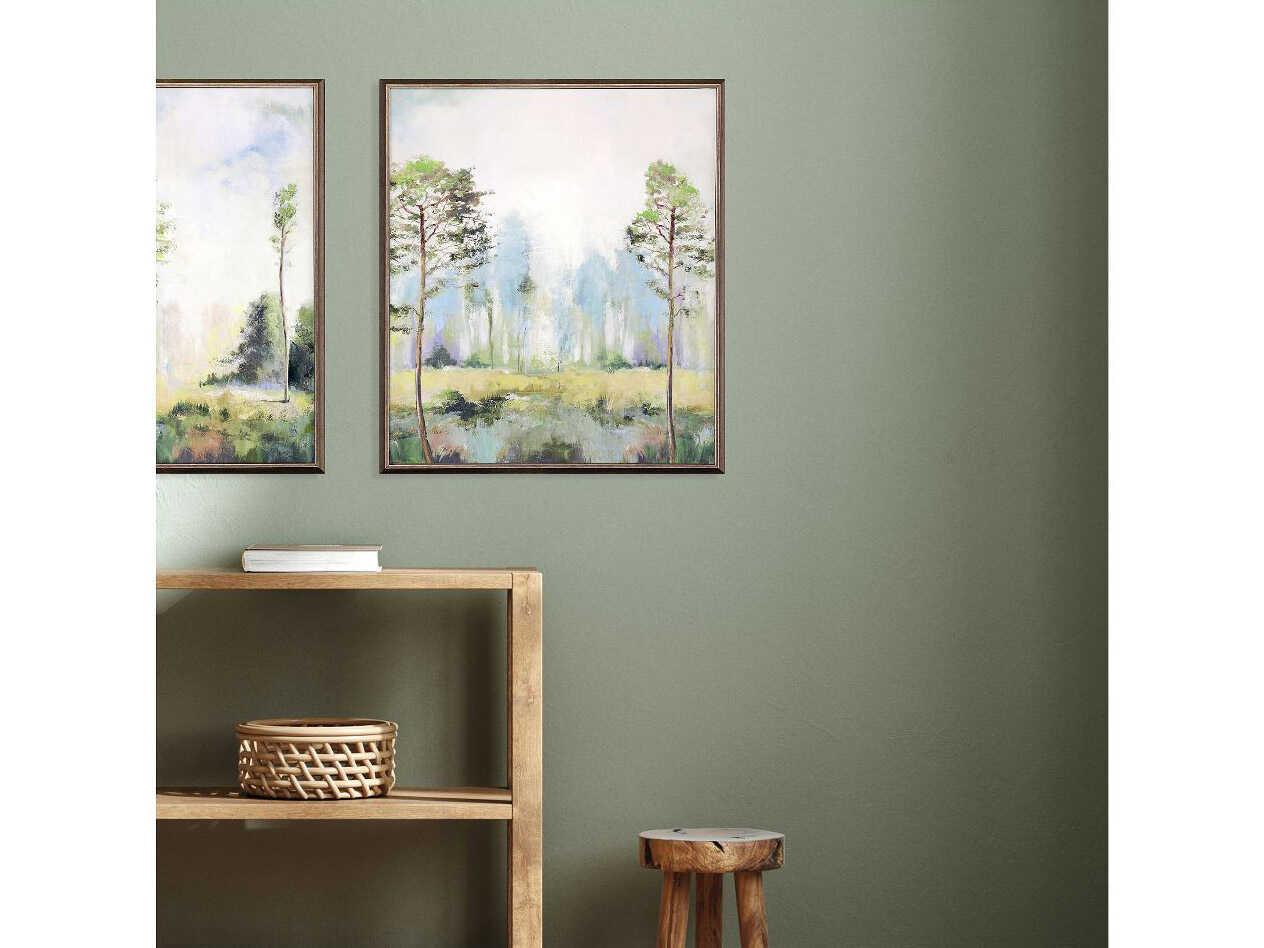 Paragon Landscapes Tall Green Trees-II Wall Art