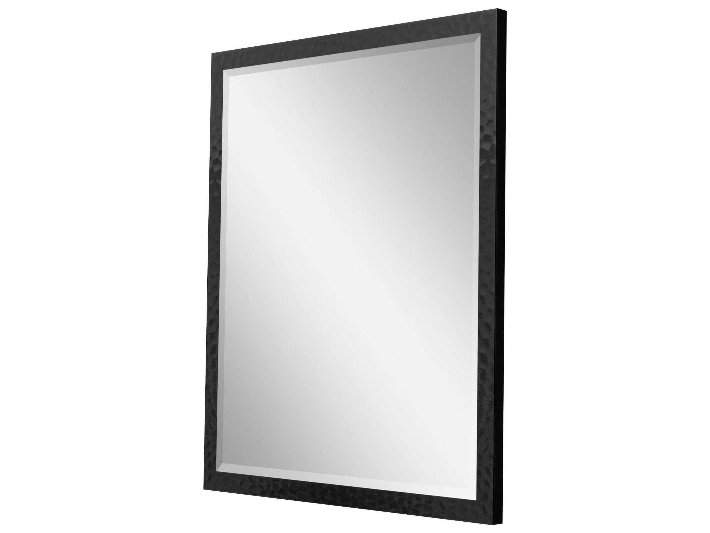 Paragon Black Rectangular Wall Mirror