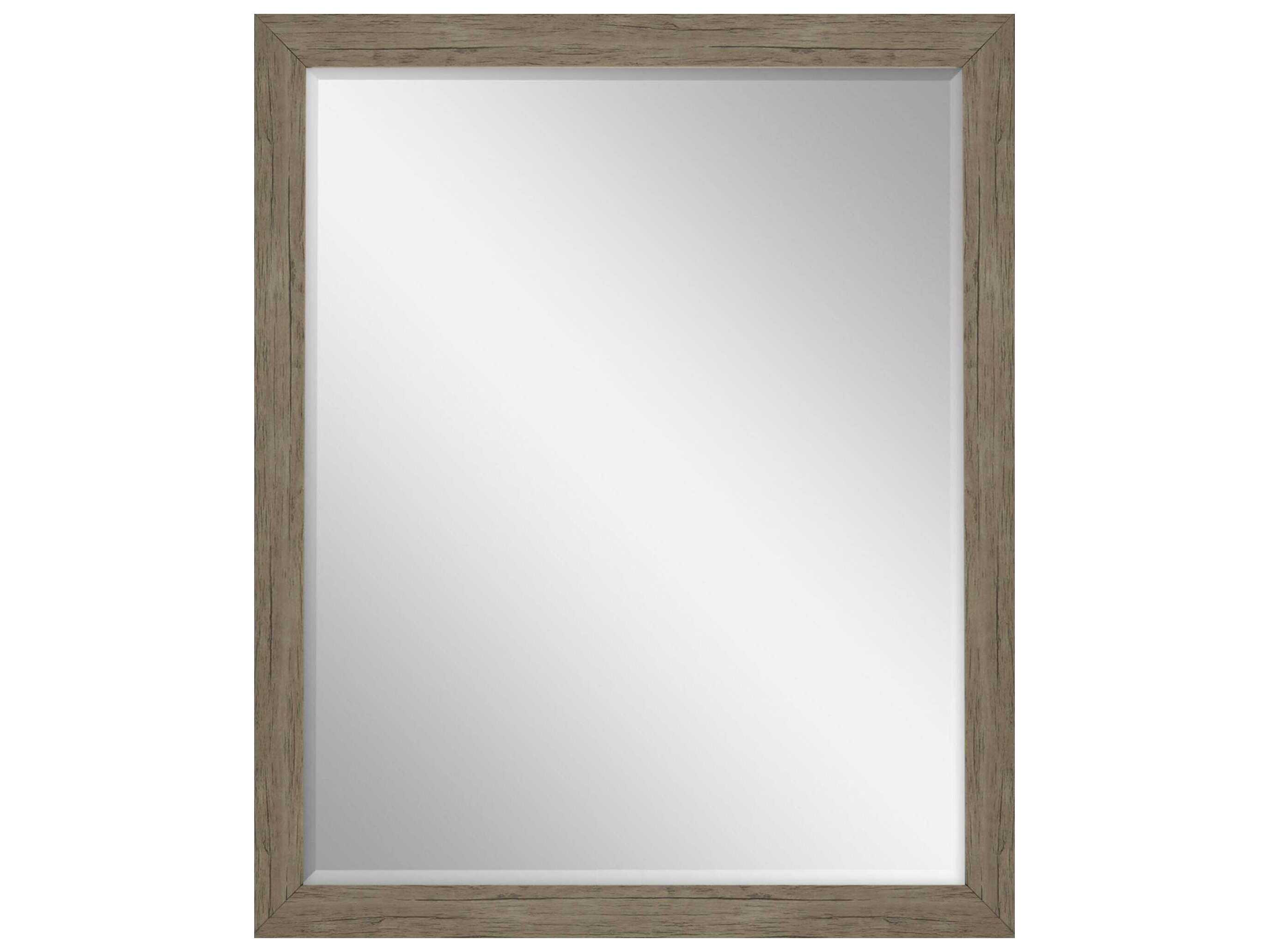 Paragon Brown Rectangular Wall Mirror