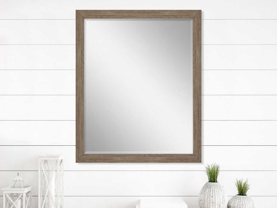 Paragon Brown Rectangular Wall Mirror
