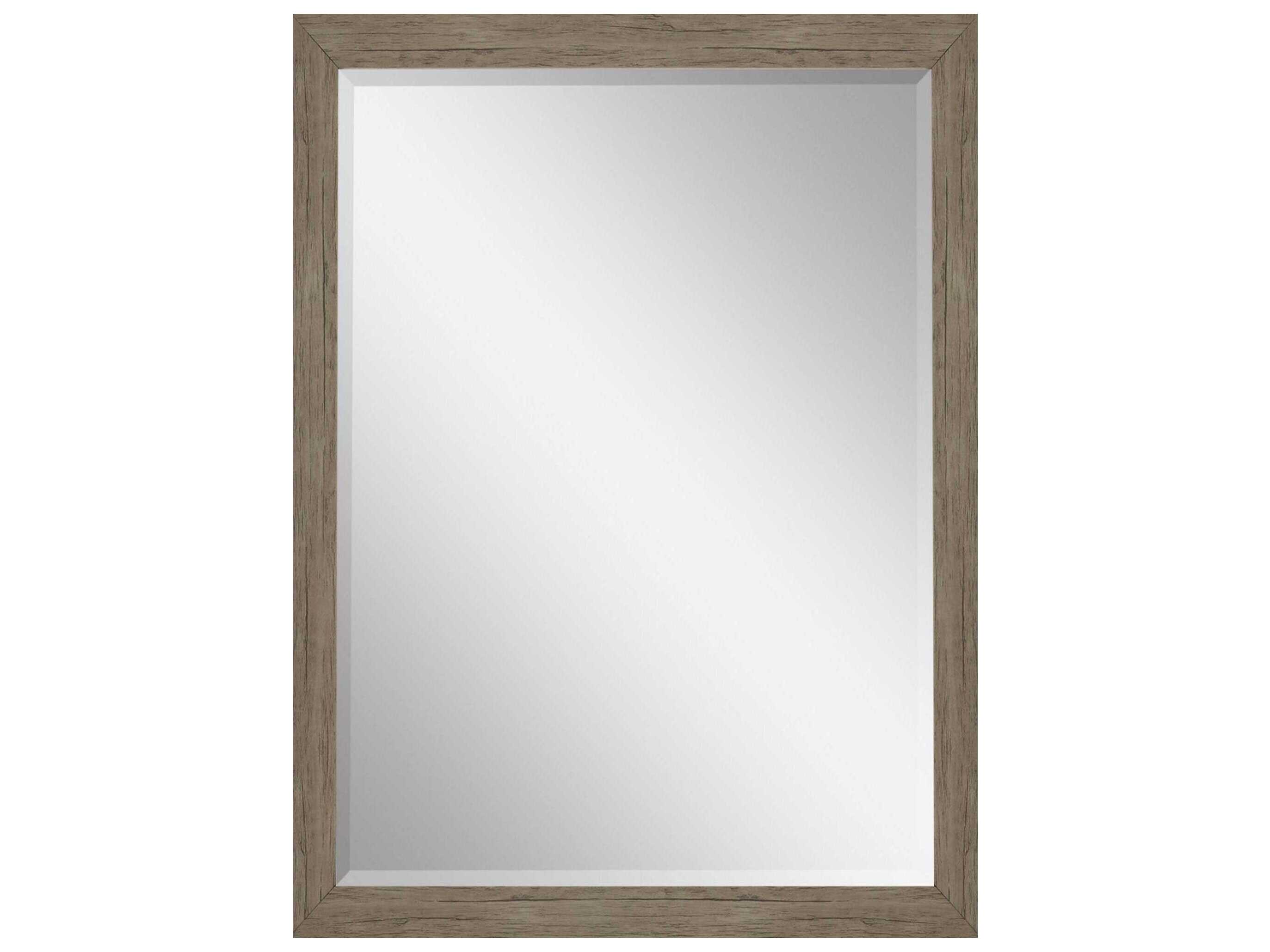 Paragon Brown Rectangular Wall Mirror
