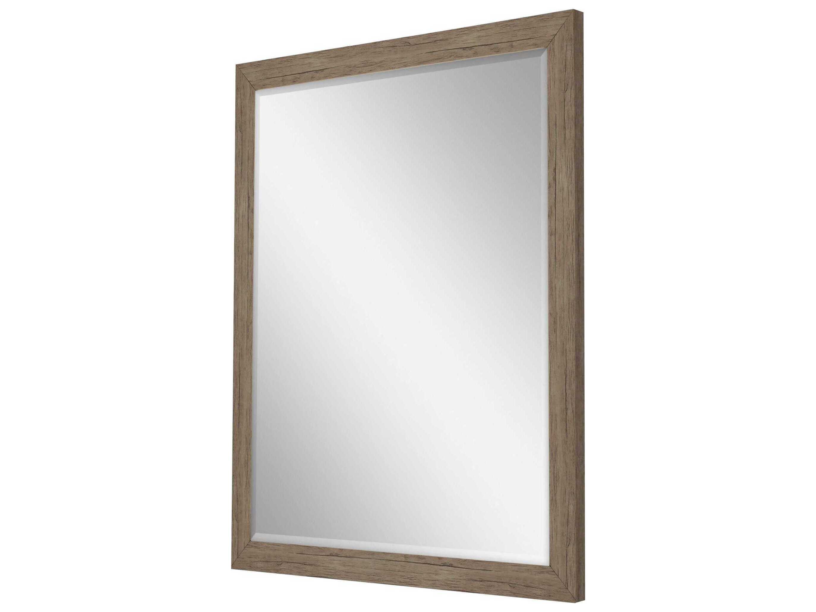 Paragon Brown Rectangular Wall Mirror